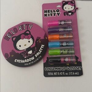 Hello Kitty Colorful Mini Lip Gloss and Eyeshadow Palette